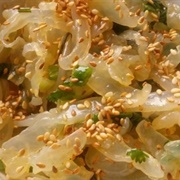 Sichuan Cold Jellyfish Salad