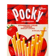 Pocky Strawberry Cream