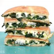 Spinach Feta Toastie