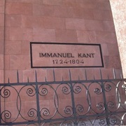 Immanuel Kant's Grave, Kaliningrad, Russia