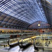 London St. Pancras International Train Station