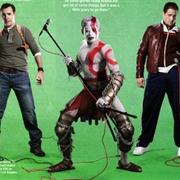 Nathan Drake, Kratos & Niko Bellic