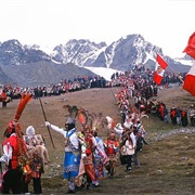 Lord of Qoyllurit'i Pilgrimage, Peru