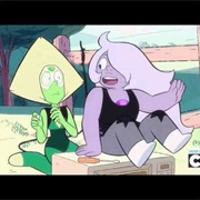 Amethyst and Peridot