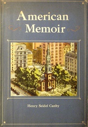 American Memoir (Henry Seidel Canby)