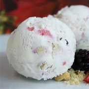 Berry and Apple Crumble Ice Cream