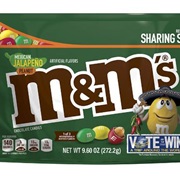 Mexican Jalapeño Peanut M&Ms