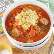 Sausage and Crab Soup