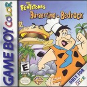 The Flintstones Starring in Burgertime in Bedrock