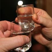 Drinking Vodka