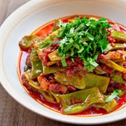 Loubia Bzeit (Lebanese Dish)