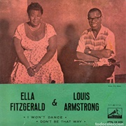 I Won't Dance - Ella Fitzgerald, Louis Armstrong