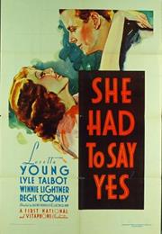 She Had to Say Yes (Amy & Berkeley)