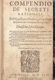Compendio Dei Secreti (Leonardo Fioravanti)