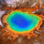Grand Prismatic Springs, Wyoming