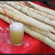 Try Freshly Squeezed Sugar Cane Juice
