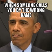 Called Someone the Wrong Name
