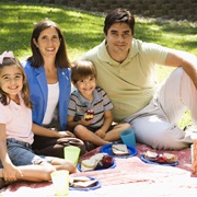 Picnicing