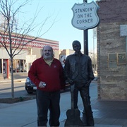 Standin' on the Corner in Winslow, Arizona