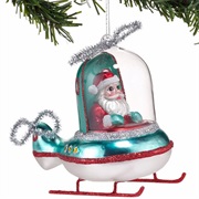 Helicopter Santa