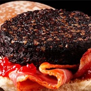 Black Pudding Bap