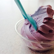 Blueberry Frozen Custard