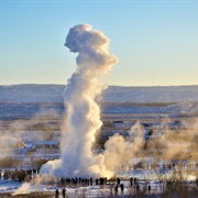 Be Amazed by the Great Geysir in Iceland