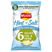 Olive Oil and Herb Crisps