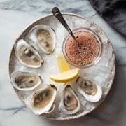 Oysters With Mignonette
