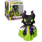 Maleficent Dragon Green Flames