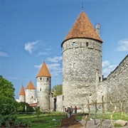 Medieval Walls of Tallinn, Estonia