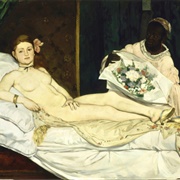 Édouard Manet: Olympia (1863) Musée D'Orsay, Paris