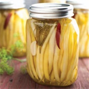 Pickled Yellow Wax Beans
