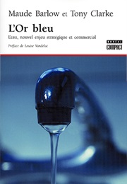L'or Bleu: L'eau, Nouvel Enjeu Stratégique Et Commercial (Maude Barlow Et Tony Clarke)
