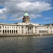 The Custom House in Dublin, Ireland