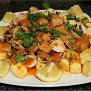 Carne De Porco À Alentejana