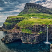 Mulafossur Waterfall