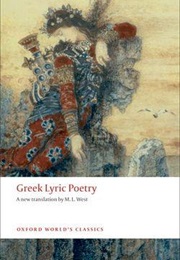 Greek Lyric Poetry (Various)