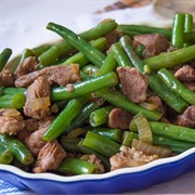 String Beans With Pork