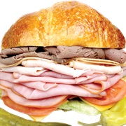 Three Meat Sandwich (Turkey, Roast Beef, Ham)