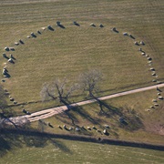 Long Meg and Her Daughters, England. C 1500 BC