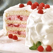 Raspberry Mousse Cake