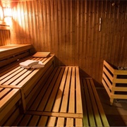 Traditional Sauna in Finland
