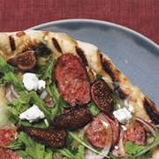 Sausage and Fig Pizza
