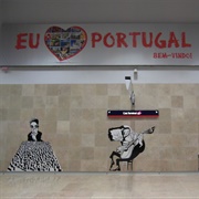 Lisbon Airport Metro Station, Portugal