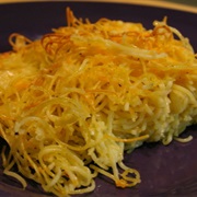 Baked Spaghetti and Cheese