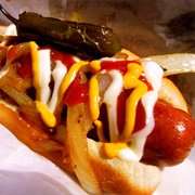 Bacon-Wrapped Hot Dogs