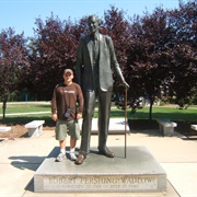 Home of Tallest Person Robert Wadlow - Alton, Illinois, USA