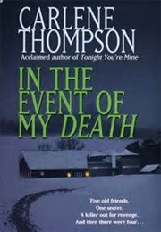 In the Event of My Death (Carlene Thompson)