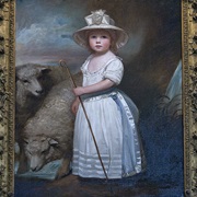 Romney: The Shepherd Girl (Little Bo Peep)